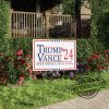 Trump Vance 2024 Yard Sign Trump Vance Sign Trump Jd Vance 2024 Election Sign Campaign Sign With Stake 18X24 Yard Sign trendingnowe 1