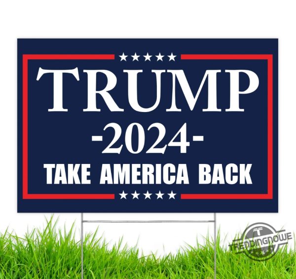 Trump 2024 Yard Sign Trump Vance Sign Trump Jd Vance 2024 Election Sign Campaign Sign With Stake 18X24 Yard Sign trendingnowe 2