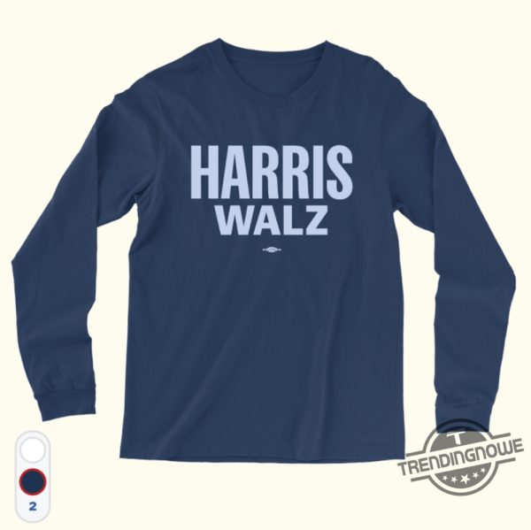 Harris Walz Long Sleeve Shirt Kamala Harris Campaign Shirt Harris Victory Fund trendingnowe 1