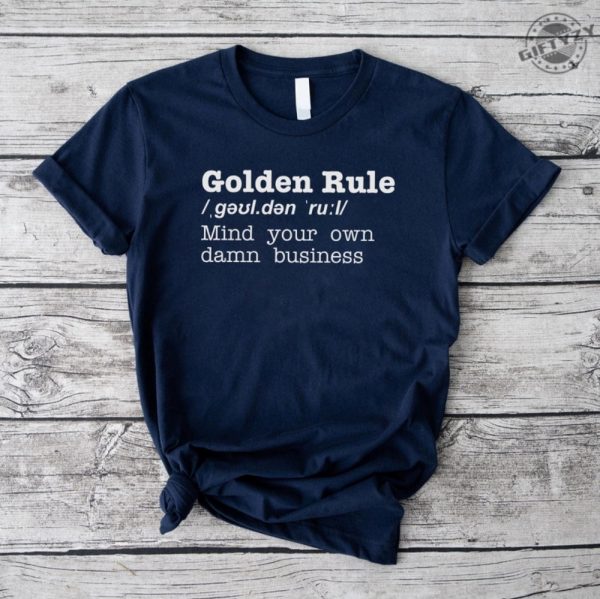 Mind Your Own Damn Business Shirt Golden Rule Tshirt Activist Hoodie Mind Your Own Damn Business Sweatshirt Vote Blue Feminist Shirt giftyzy 1