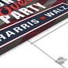 Country Over Party Harris Walz Yard Sign Kamala Harris 2024 Yard Sign With Metal H Stake Harris Walz 2024 Yard Sign trendingnowe 2