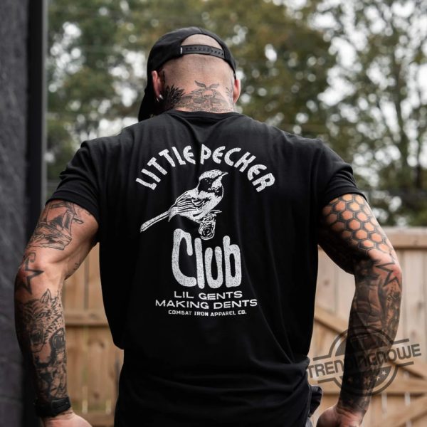 Little Pecker Club Shirt V3 Little Pecker Club Lil Gents Making Dents Shirt trendingnowe 1