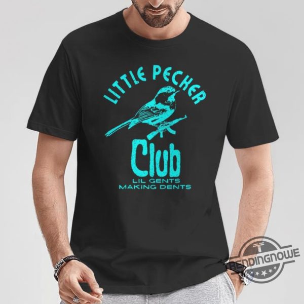 Little Pecker Club Cute Woodpeckers Bird Lover Gym Shirt Little Pecker Club Shirt Sweatshirt Hoodie trendingnowe 1