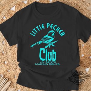 Little Pecker Club Cute Woodpeckers Bird Lover Gym Shirt Little Pecker Club Shirt Sweatshirt Hoodie trendingnowe 2