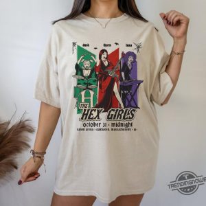 The Hex Girls Shirt The Hex Girls Inspired Tee The Hex Girls Rock Band Music T Shirt Halloween Witch Shirt trendingnowe 4