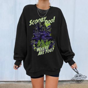 Scooby Doo Where Are You Shirt Scooby Doo Mystery Incorporated Scary House Shirt Scooby Doo Shirt Trick Or Treat Shirt trendingnowe 2