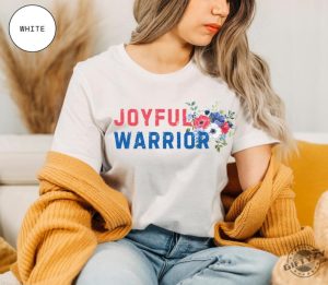 Joyful Warrior Kamala Harris 2024 Us Election President Shirt giftyzy 4