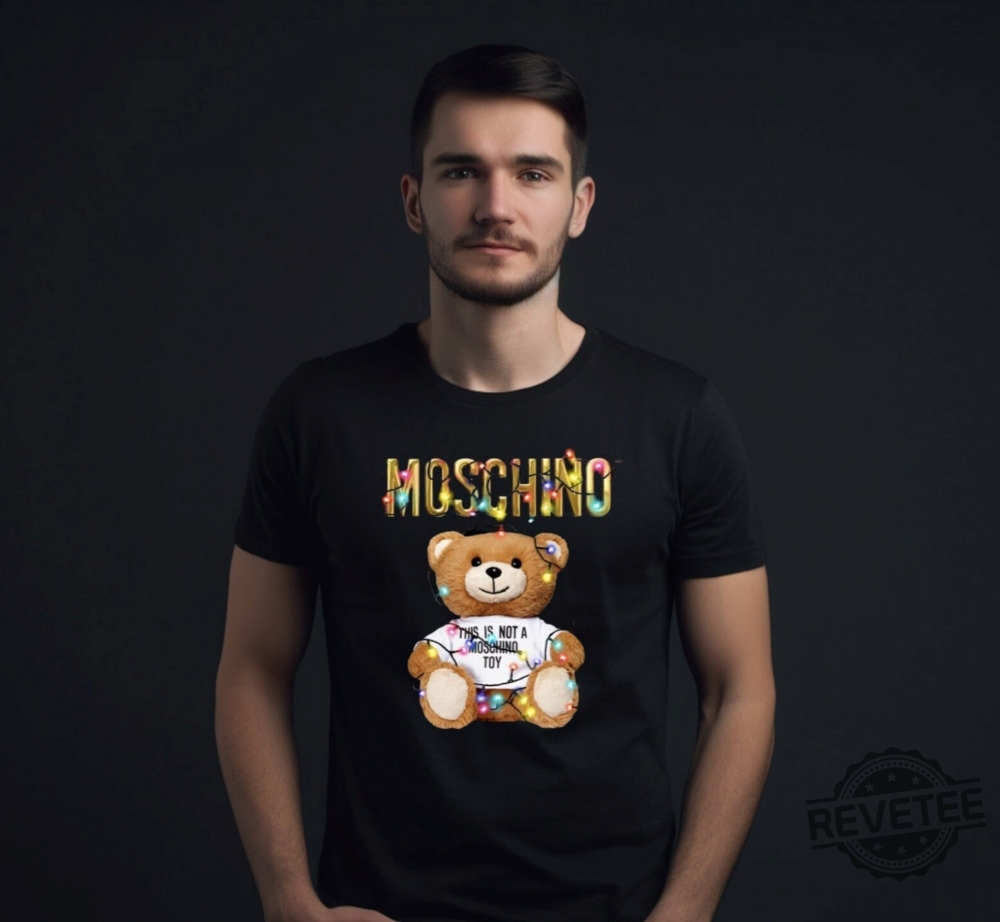 Moschino Vintage T Shirt Moschino Teddy Bear Shirt Teddy Bear T Shirt Moschino T Shirt