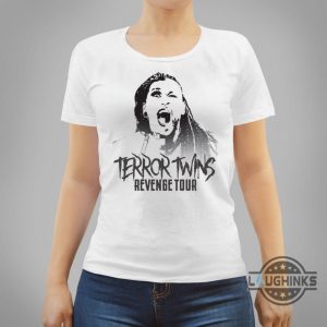 rhea ripley and damien priest terror twins revenge tour shirt for roman reigns wwe wrestling fan laughinks 2