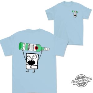 Doodlebob Bacardi Carta Blanca Shirt 2 Sided Funny Drinking Tshirt Summer Tshirt Doodlebob Shirt Unisex Tshirt For Men For Women trendingnowe 4