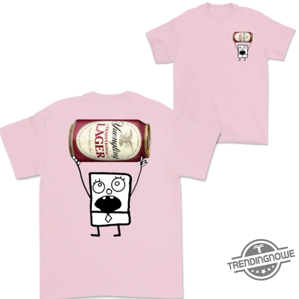 Doodlebob Yuengling Beer Shirt 2 Sided Funny Drinking Tshirt Summer Tshirt Doodlebob Shirt Unisex Tshirt For Men For Women