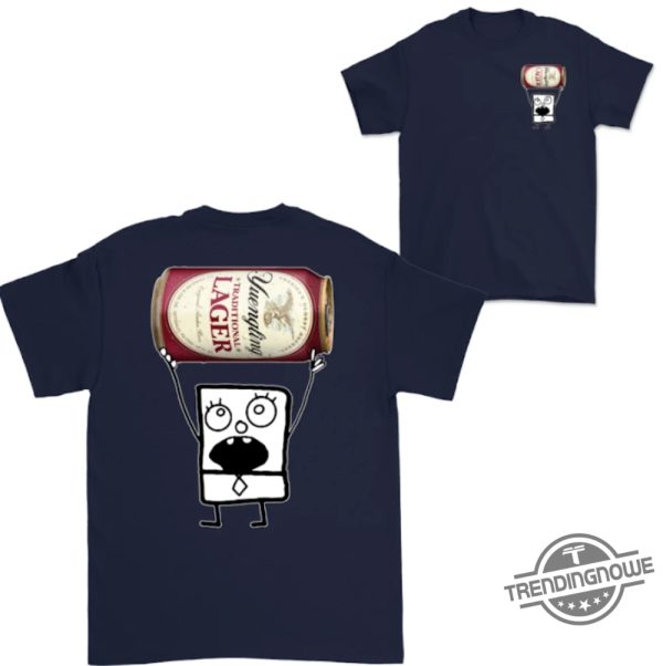 Doodlebob Yuengling Beer Shirt 2 Sided Funny Drinking Tshirt Summer Tshirt Doodlebob Shirt Unisex Tshirt For Men For Women trendingnowe 2