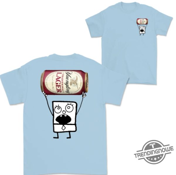 Doodlebob Yuengling Beer Shirt 2 Sided Funny Drinking Tshirt Summer Tshirt Doodlebob Shirt Unisex Tshirt For Men For Women trendingnowe 4