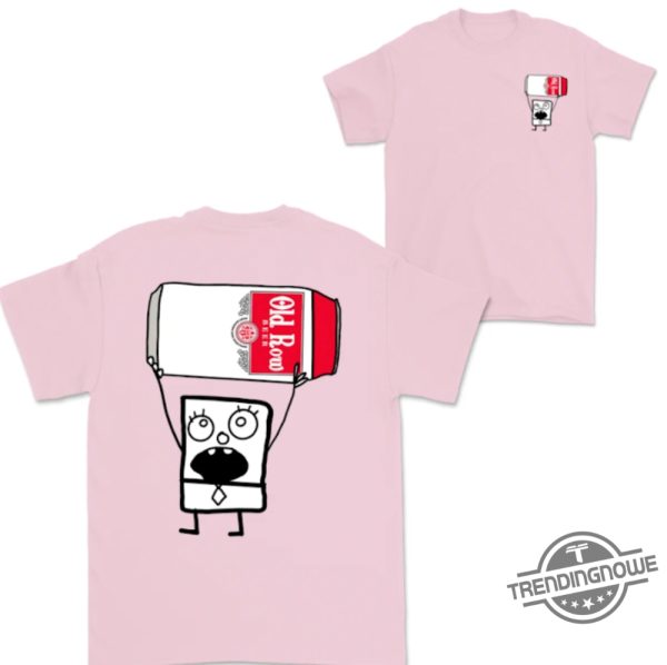 Doodlebob Old Row Shirt 2 Sided Funny Drinking Tshirt Summer Tshirt Doodlebob Shirt Unisex Tshirt For Men For Women trendingnowe 1