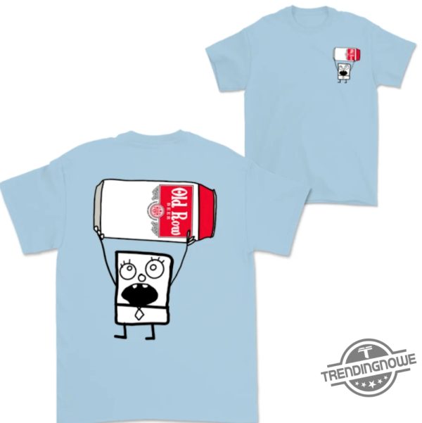 Doodlebob Old Row Shirt 2 Sided Funny Drinking Tshirt Summer Tshirt Doodlebob Shirt Unisex Tshirt For Men For Women trendingnowe 4