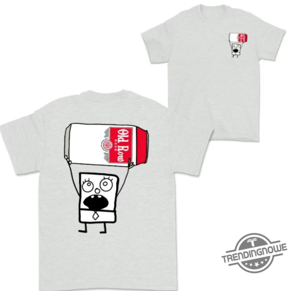 Doodlebob Old Row Shirt 2 Sided Funny Drinking Tshirt Summer Tshirt Doodlebob Shirt Unisex Tshirt For Men For Women trendingnowe 5