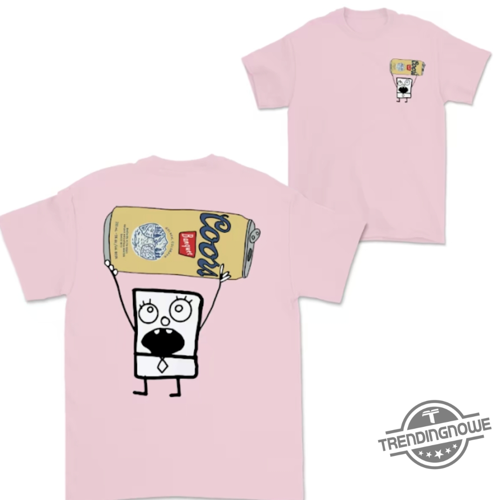 Doodlebob Coors Banquet Shirt 2 Sided Funny Drinking Tshirt Summer Tshirt Doodlebob Shirt Unisex Tshirt For Men For Women