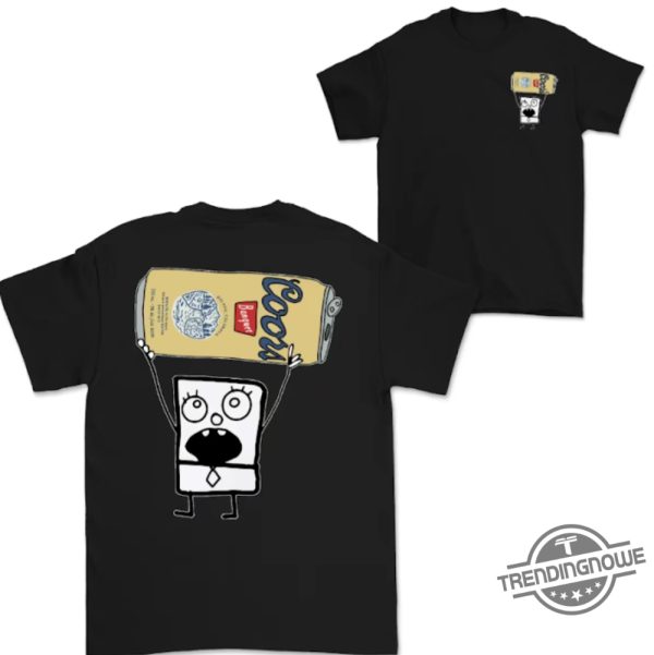 Doodlebob Coors Banquet Shirt 2 Sided Funny Drinking Tshirt Summer Tshirt Doodlebob Shirt Unisex Tshirt For Men For Women trendingnowe 3