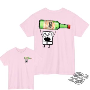 Doodlebob Soju Shirt 2 Sided Funny Drinking Tshirt Summer Tshirt Doodlebob Shirt Unisex Tshirt For Men For Women trendingnowe 2