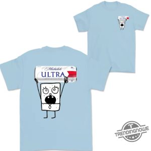 Doodlebob Michelob Ultra Essential Shirt 2 Sided Funny Drinking Tshirt Summer Tshirt Doodlebob Shirt Unisex Tshirt For Men For Women trendingnowe 3