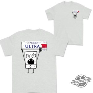 Doodlebob Michelob Ultra Essential Shirt 2 Sided Funny Drinking Tshirt Summer Tshirt Doodlebob Shirt Unisex Tshirt For Men For Women trendingnowe 5