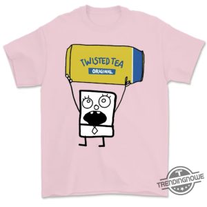 Doodlebob Twisted Tea Essential Shirt 2 Sided Funny Drinking Tshirt Summer Tshirt Doodlebob Shirt Unisex Tshirt For Men For Women trendingnowe 2