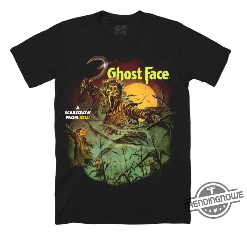 Ghost Face Night Of The Scarecrow Shirt Vintage Ghostface T Shirt Halloween Gift Shirt For Men Women