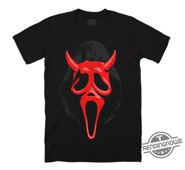 Ghost Face Devil Face Shirt Vintage Ghostface T Shirt Halloween Gift Shirt For Men Women trendingnowe 1