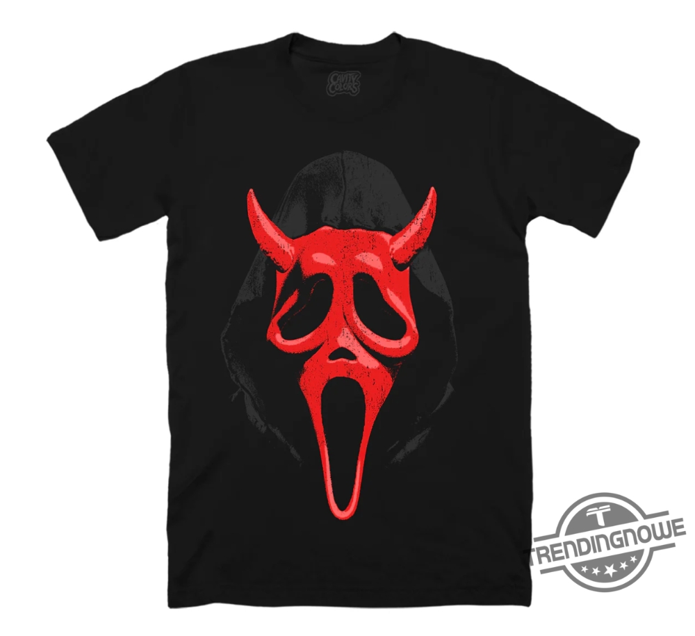 Ghost Face Devil Face Shirt Vintage Ghostface T Shirt Halloween Gift Shirt For Men Women