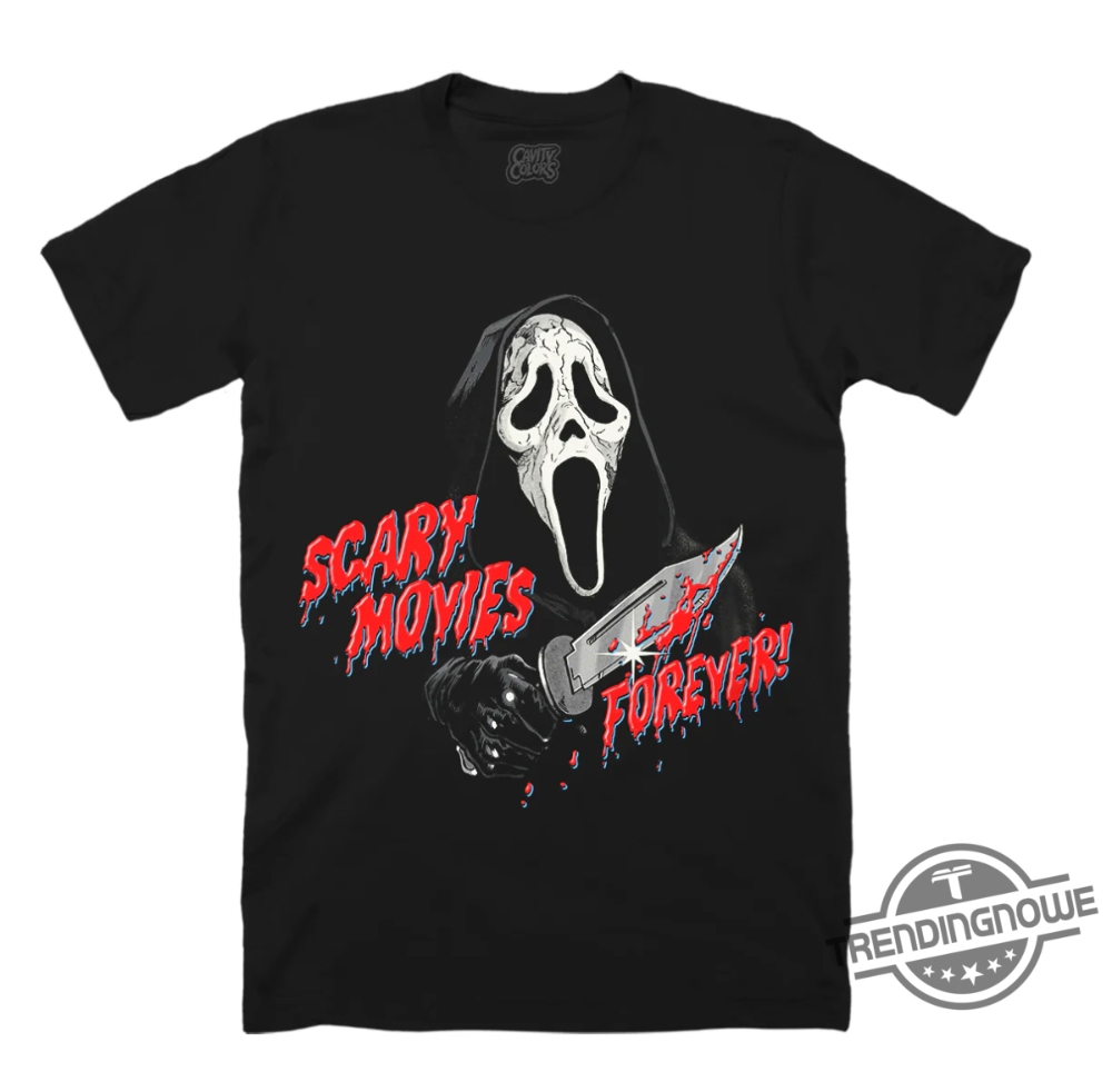 Ghost Face Scary Movies Forever Shirt Vintage Ghostface T Shirt Halloween Gift Shirt For Men Women