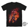 Ghost Face Fire In The Night Shirt Vintage Ghostface T Shirt Halloween Gift Shirt For Men Women trendingnowe 1