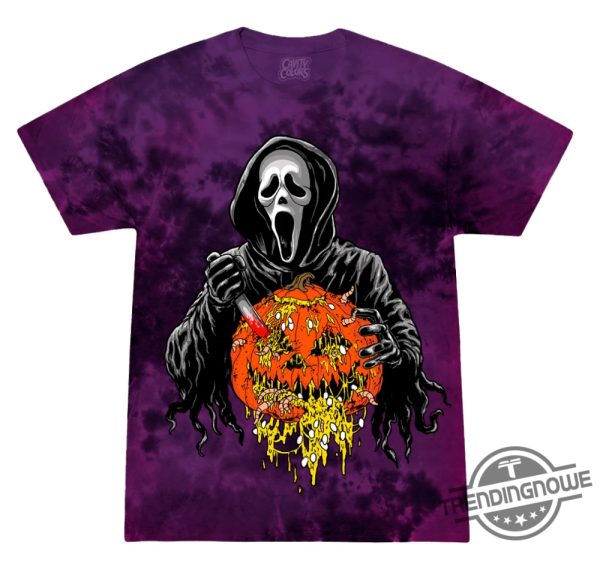 Ghost Face Creepy Carver Shirt Vintage Ghostface T Shirt Halloween Gift Shirt For Men Women trendingnowe 1