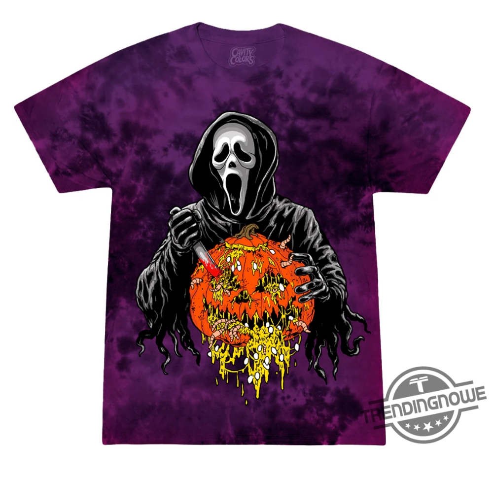 Ghost Face Creepy Carver Shirt Vintage Ghostface T Shirt Halloween Gift Shirt For Men Women