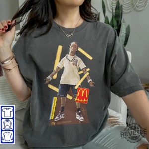 Travis Scott Cactus Jack Mcdonalds Shirt Mcdonalds Shirt Travis Scott Mcdonalds Shirt revetee 5