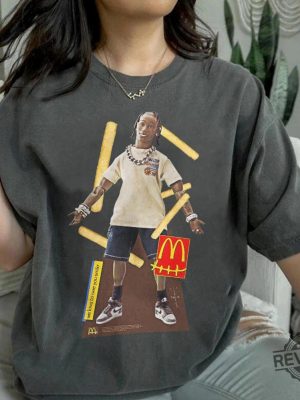 Travis Scott Cactus Jack Mcdonalds Shirt Mcdonalds Shirt Travis Scott Mcdonalds Shirt revetee 5