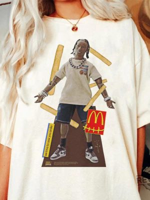 Travis Scott Cactus Jack Mcdonalds Shirt Mcdonalds Shirt Travis Scott Mcdonalds Shirt revetee 6