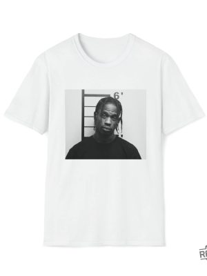 Travis Scott Mugshot Tee Graphic Tee For Men Travis Scott Mugshot Shirt Travis Scott Mugshot T Shirt revetee 2