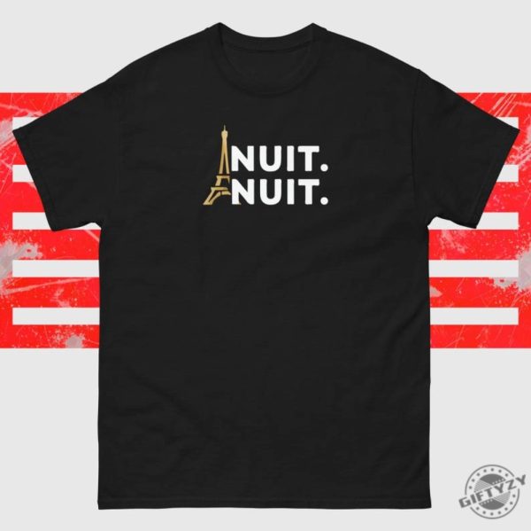 Nuit Nuit Curry Shirt Paris Olympics 2024 Mens Unisex Basketball Lover Gift Idea giftyzy 1