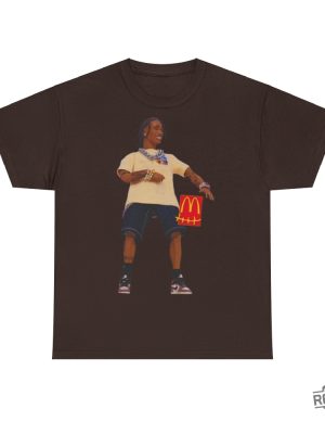 Mc Travis Travis Scott Mcdonalds Shirt revetee 2