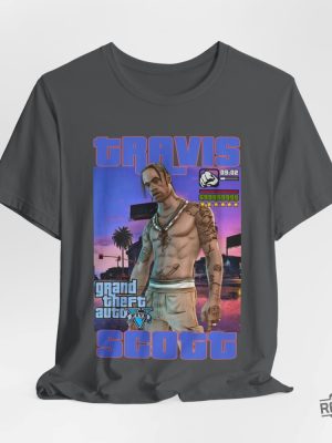 Travis Scott Shirt Travis Scott Circus Maximus Tour Hip Hop Tee Travis Scott Utopia Tour Shirt revetee 5