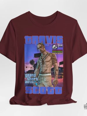 Travis Scott Shirt Travis Scott Circus Maximus Tour Hip Hop Tee Travis Scott Utopia Tour Shirt revetee 6