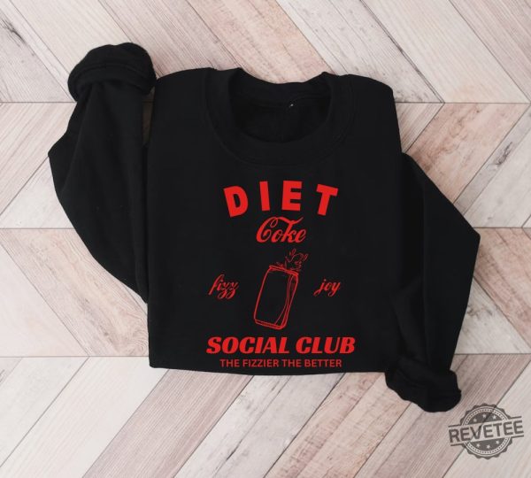 Diet Coke Shirt Diet Coke Lover Sweatshirt Funny Coke Shirt Coke Lover Sweater Viral Pink Diet Coke Shirt revetee 1