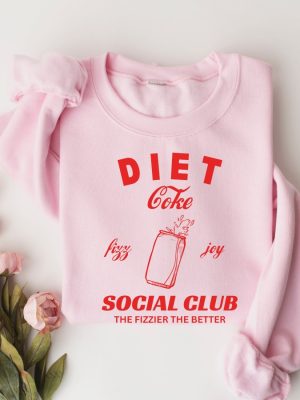 Diet Coke Shirt Diet Coke Lover Sweatshirt Funny Coke Shirt Coke Lover Sweater Viral Pink Diet Coke Shirt revetee 2