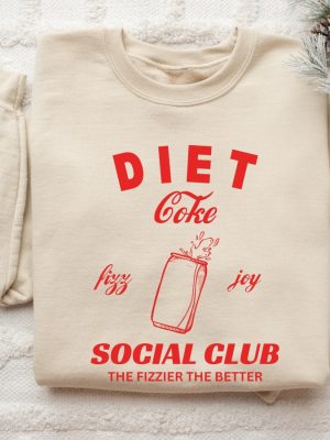 Diet Coke Shirt Diet Coke Lover Sweatshirt Funny Coke Shirt Coke Lover Sweater Viral Pink Diet Coke Shirt revetee 3