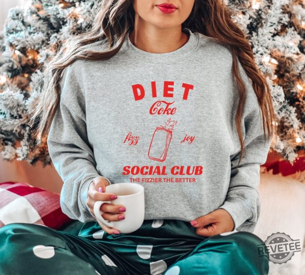 Diet Coke Shirt Diet Coke Lover Sweatshirt Funny Coke Shirt Coke Lover Sweater Viral Pink Diet Coke Shirt revetee 5