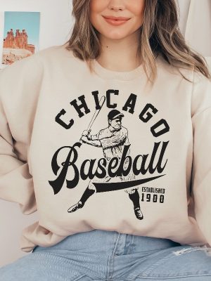 Vintage Chicago White Sox Sweatshirt White Sox Est 1900 Shirt revetee 3