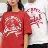 Vintage Cincinnati Red Crewneck Sweatshirt Red Est 1869 Shirt Cincinnati Reds Shirt revetee 1