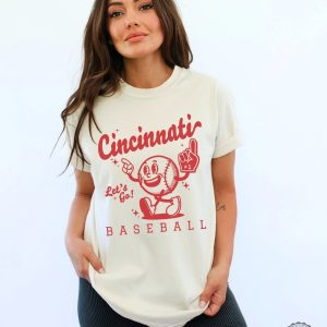 Cincinnati Reds Retro Shirt Baseball Cincinnati Shirt Baseball Gifts Cincinnati Reds Shirt revetee 2