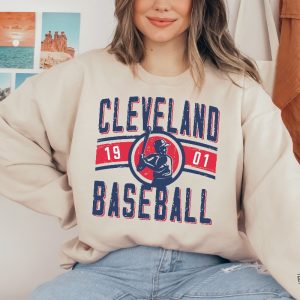 Vintage Cleveland Guardian Crewneck Sweatshirt T Shirt Cleveland Guardians Shirt revetee 2