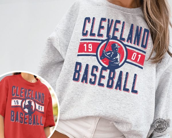 Vintage Cleveland Guardian Crewneck Sweatshirt T Shirt Cleveland Guardians Shirt revetee 3